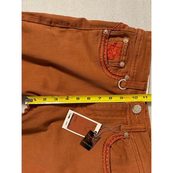 Western Blue Los Angeles Bootcut Jeans 7/30 NEW Cowgirl Festival Hippie Y2K - Picture 6 of 12